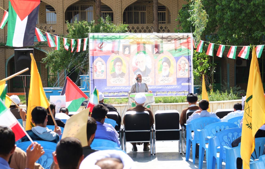 مسئول نمایندگی ولی فقیه در سپاه سلمان سیستان و بلوچستان:کسانی که در برابر ناله مردم غزه سکوت کرده‌اند، حتی اگر شبانه‌روز در محراب عبادت باشند، از دایره اسلام حقیقی خارج‌اند