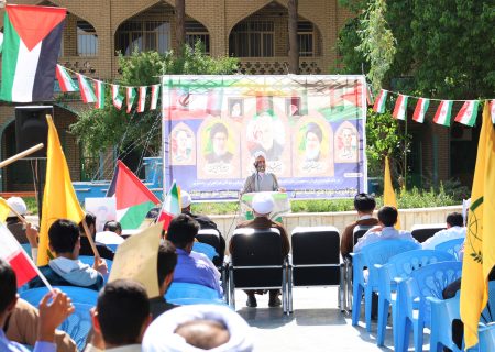 مسئول نمایندگی ولی فقیه در سپاه سلمان سیستان و بلوچستان:کسانی که در برابر ناله مردم غزه سکوت کرده‌اند، حتی اگر شبانه‌روز در محراب عبادت باشند، از دایره اسلام حقیقی خارج‌اند