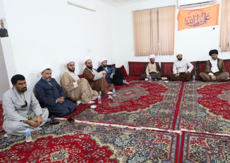 دیدار مدیر حوزه علمیه سیستان و بلوچستان با اساتید مدرسه علمیه امام صادق(ع) چابهار